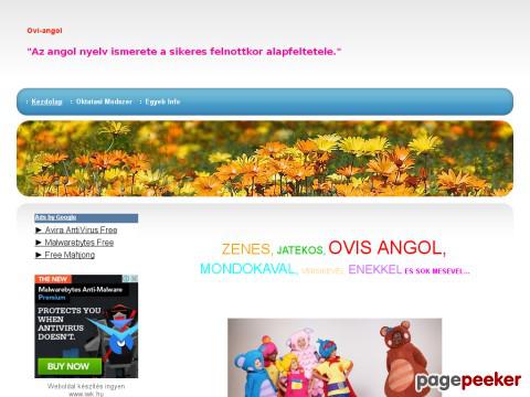 Oviangol - oviangol- angol trening gyermekeknek