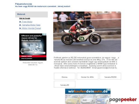 Palyamotorberles