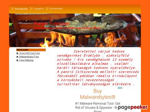Panzioerdelyben - bemutatkozas