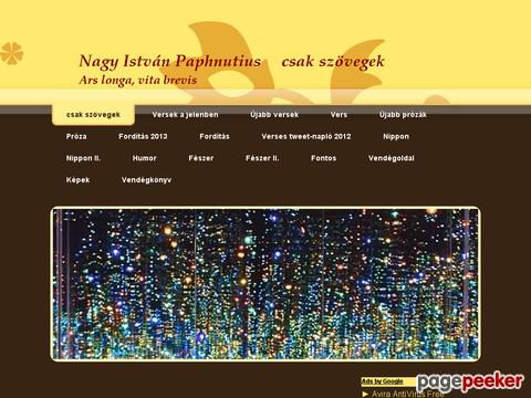 Paphnutius - Paphnutius csak szövegek
