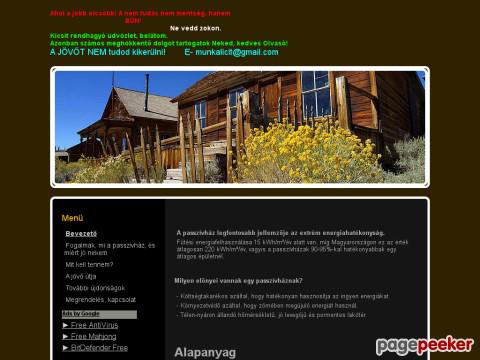 Passzivhaz - energia, megtakarítás, építés, passzívház,  ...