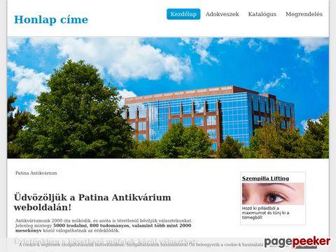 Patinaantikvarium - adokveszek
