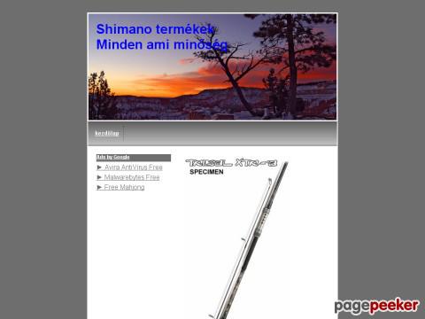 Pecavilag - Shimano akciós webáruház