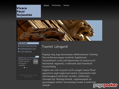 Pecsiterjesztes - Terjesztés