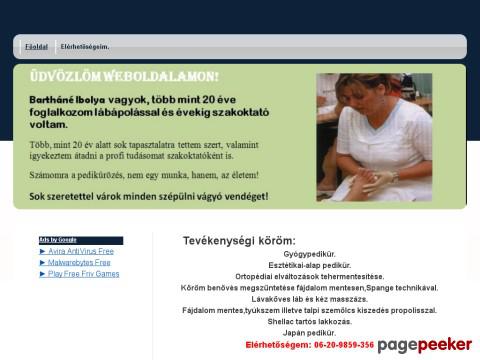 Pedikuros - Pedikűr  profi szinten.