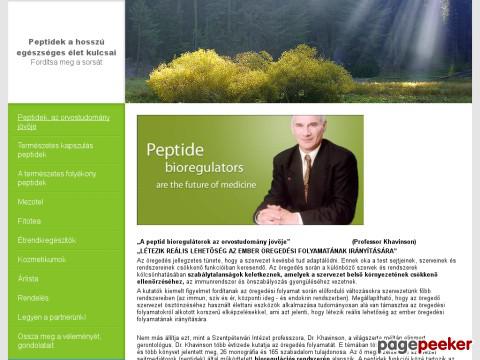 Peptidinfo - sejtregeneráció
