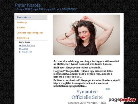 Peterkarola - Péter Karola