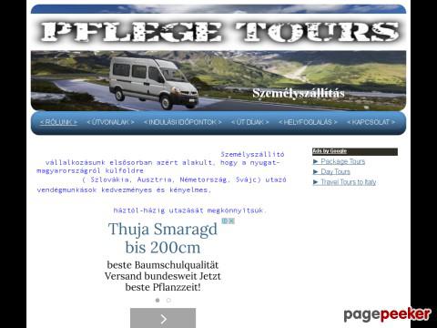 Pflegetours - bel és külföldi személyszállítás