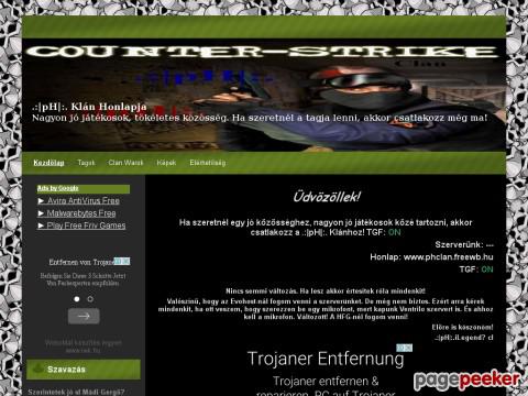 Phclan - .:¦pH¦:.Clan honlapja