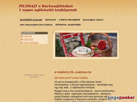 Pilissajt - SAJTKÉSZÍTŐ TANFOLYAM