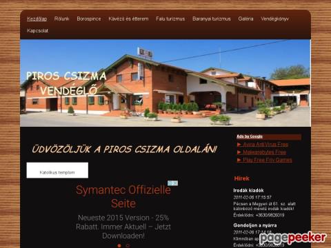 Piroscsizma - Piros csizma