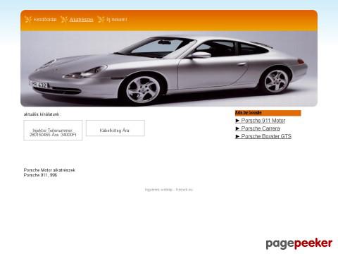 Porschemotor - Bemutatkozás