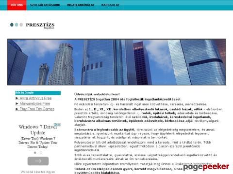 Presztizsingatlan - presztízs ingatlan