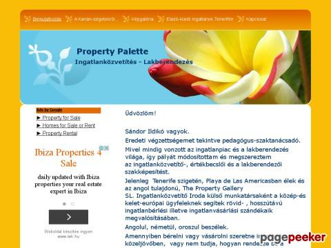 Propertypalette