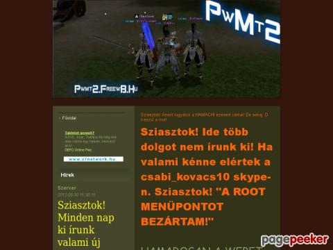 Pwmt2 - Főoldal-PwMt2