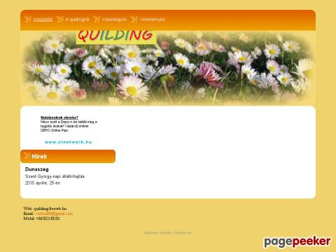 Quilding - Minták
