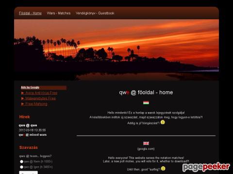 Qwe - qwe @ főoldal - home