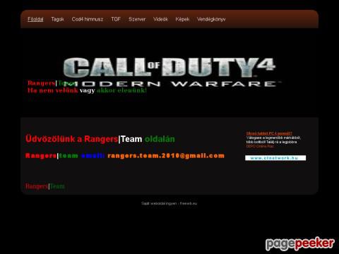 Rangers - Rangers¦Team