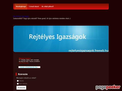 Rejtelyesigazsagok