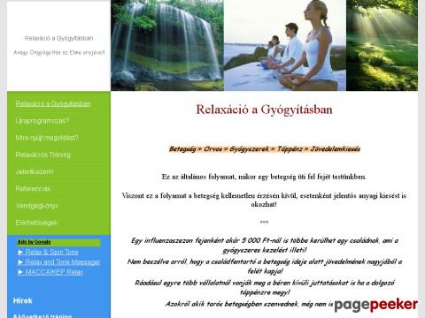 Relax - Betegség és Gyógyulás