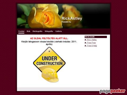 Rickastley - RickAstleyHun - Főoldal