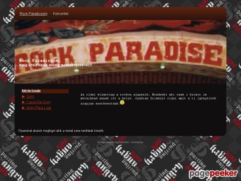 Rockparadicsom