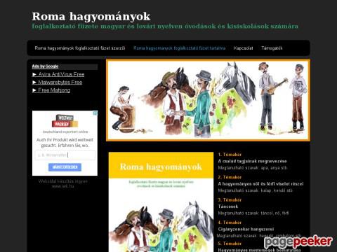 Romahagyomanyok - Bemutatkozunk