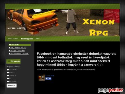 Samprpgxenon - XenonKépek