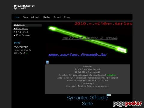 Series - Főoldal