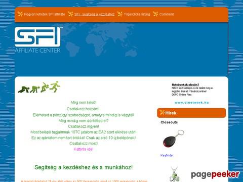 Sfipartner - SFI cég ismertetése. Ajánlói és viszonteladó ...