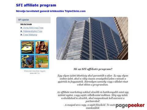 Sfipenz - SFI Affinilate online munka, reklám tevékenység ...