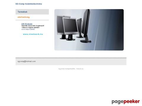 Sgcomp - számitógép,monitor