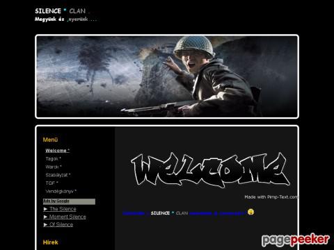 Silence - Welcome