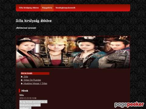 Sillafanok - Silla királyság ékköve sorozat