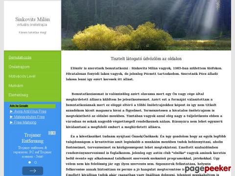 Sinkovitsmilan - Sinkovits Milán Bemutatkozása
