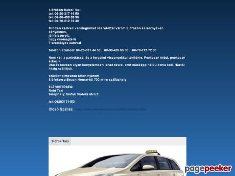 Siofoktaxi