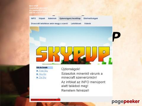 Skypvp - INFÓK