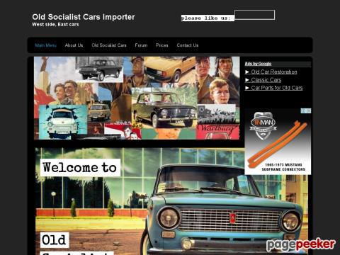Socialistcarimporter - Old Socialist Cars Importer - Cars from the easter ...