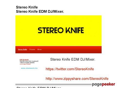 Stereoknife