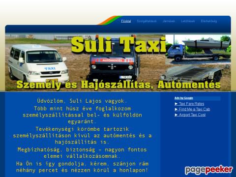 Sulitaxi - Suli Taxi Siófok
