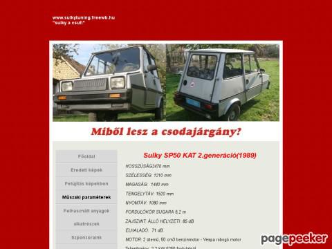 Sulkytuning - Sulky tuning, Casalini Sulky sp 50