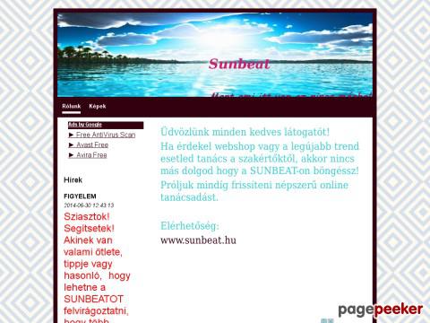 Sunbeat - Magamról