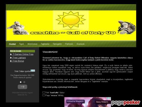 Sunshinegaming - sunshine ~ CoD UO Team