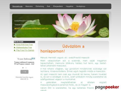 Svedmasszazs - SVÉDMASSZÁZS