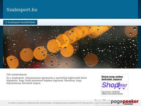 Szabisport - Kezdőoldal