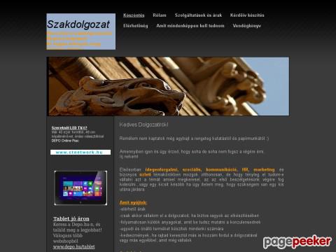 Szakdolgozat