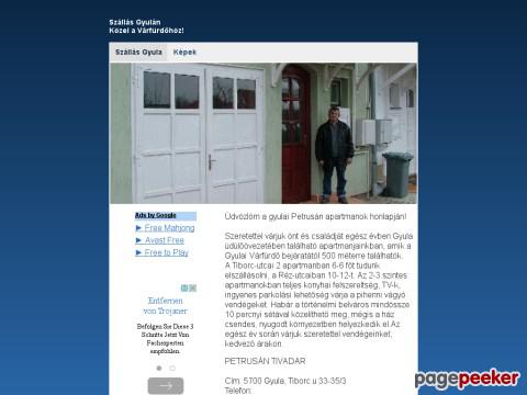 Szallasgyula - szállás gyula apartman gyulán