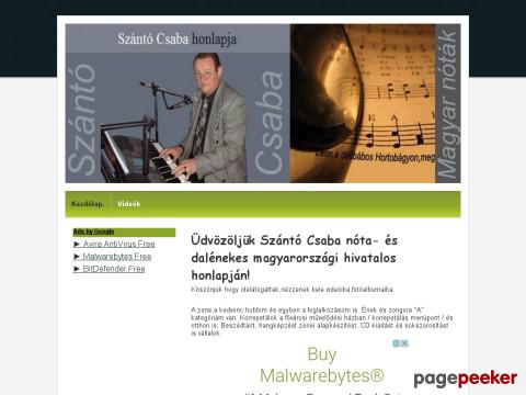 Szantocsaba - Szántó Csaba énekes