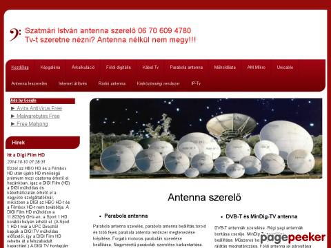 Szatyisat - Antenna szerelés, javítás, beállítás és sze ...