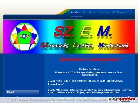 Szem - SZ.E.M. kezdőlap